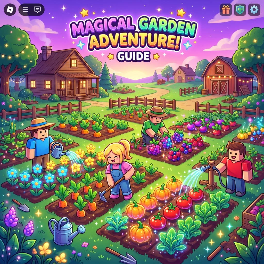 Grow a Garden Roblox guide covering best crops seeds mutations and earning tips